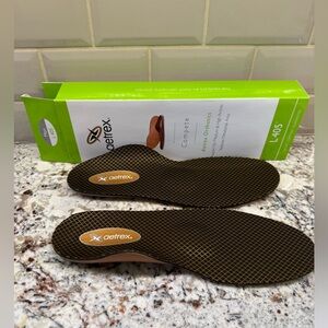 Aetrex L405 Compete Orthotic Insoles - Brown/Black